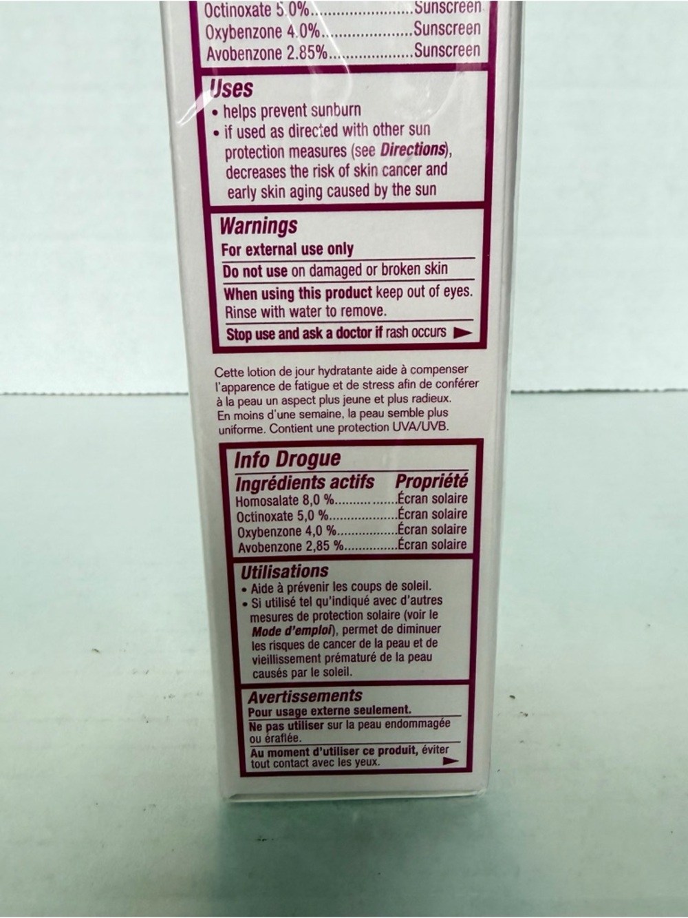 NIB Discontinued Avon Anew Vitale Day Lotion 1.7 oz SPF 25 Moisturizer Face - Picture 6 of 10